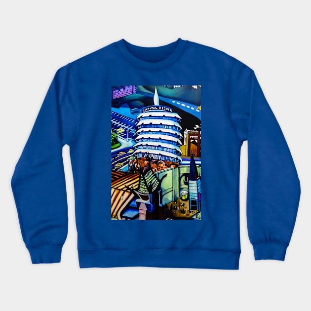 Capitol Records Crewneck Sweatshirt by thadz